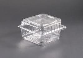 Clear Hamburger Tray